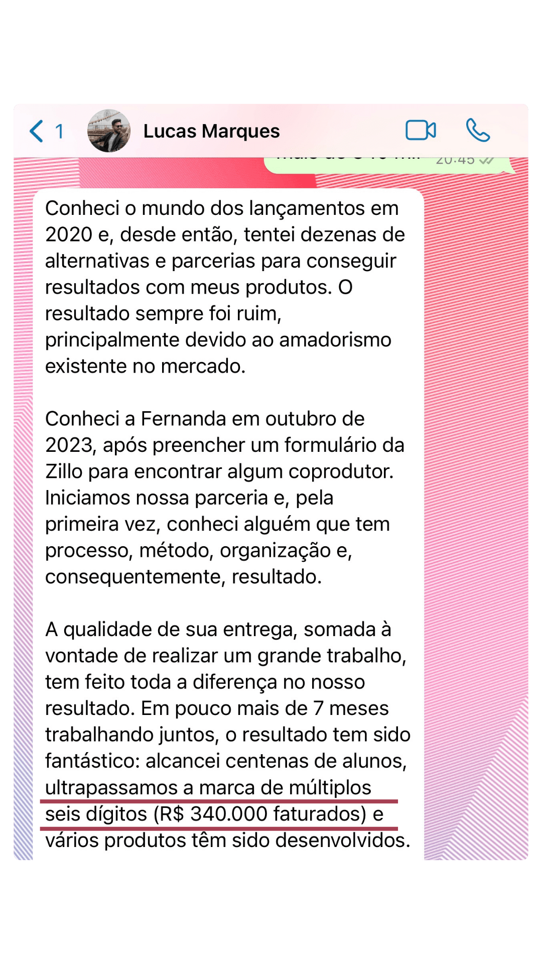 Depoimento Lucas Marques